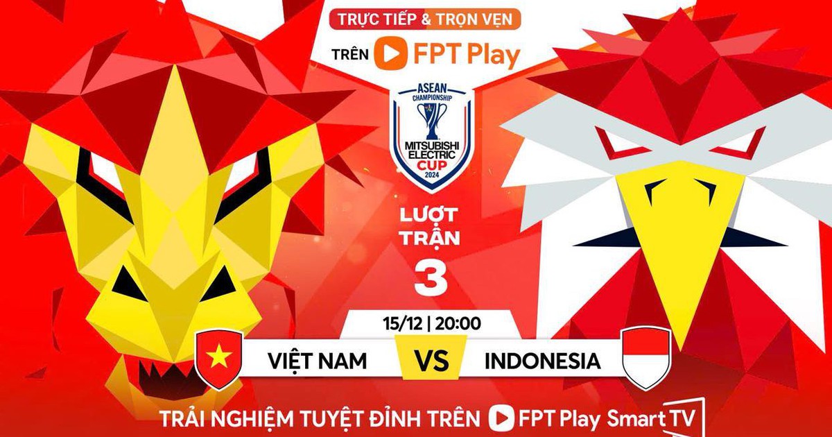 Lịch thi đấu đội tuyển Việt Nam đại chiến Indonesia, AFF Cup 2024