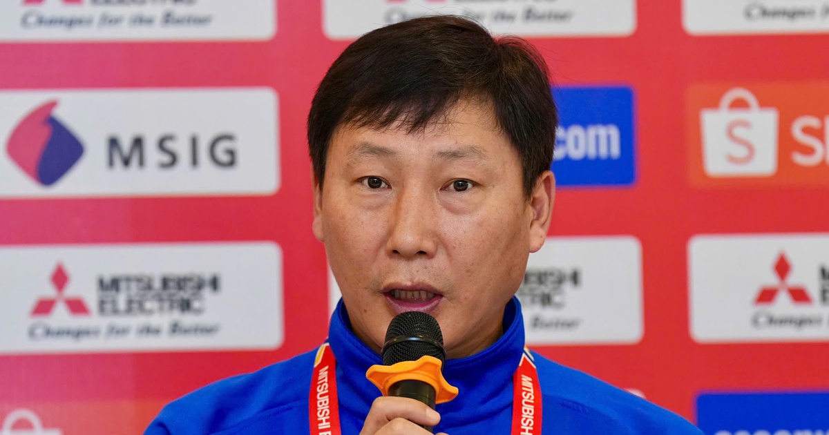 Coach Kim Sang-sik: ‘The Vietnamese team will press and defeat Indonesia’