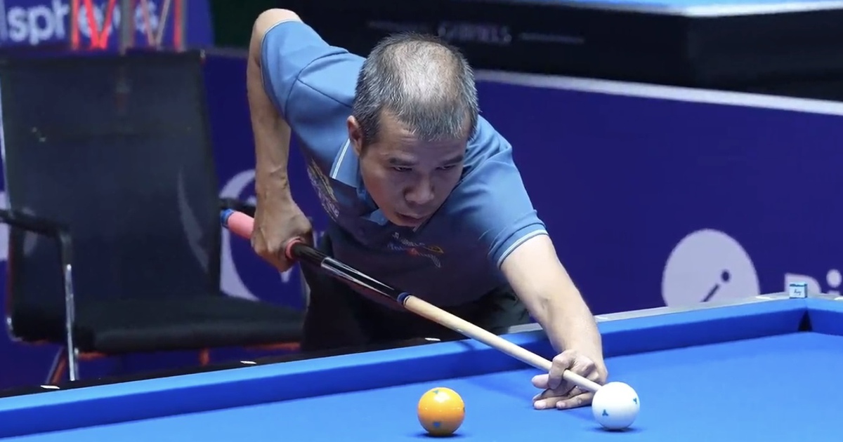 Billiards: Tran Quyet Chien lost to the PBA player, the ‘dark horse’ created a big surprise