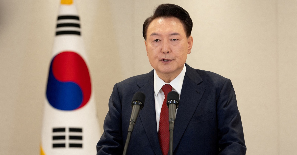 The President of South Korea did not appear to provide testimony