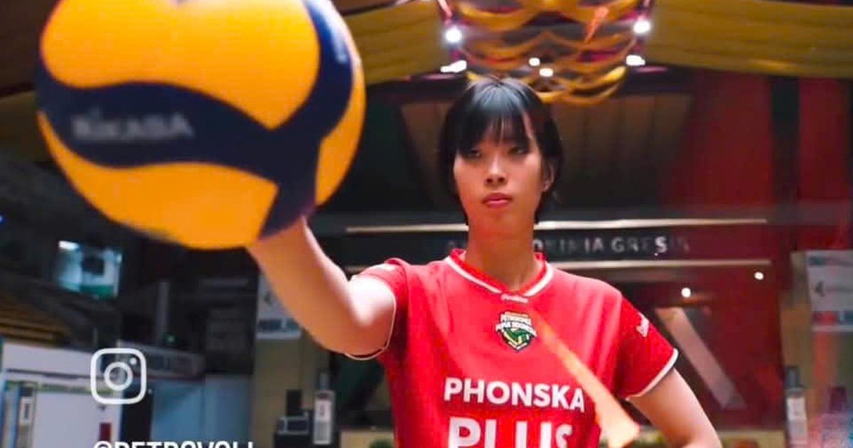 New: Rookie Tran Thi Thanh Thuy officially launched the Indonesian Volleyball Club