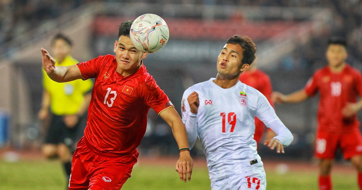 The Vietnamese team has never lost to Myanmar in AFF Cup history: Is it the same this year?