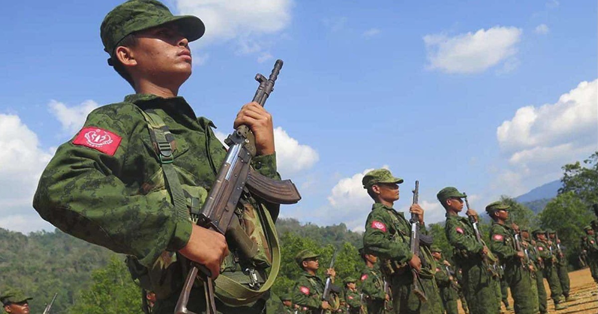 The armed opposition group claims to control a military command post in Myanmar