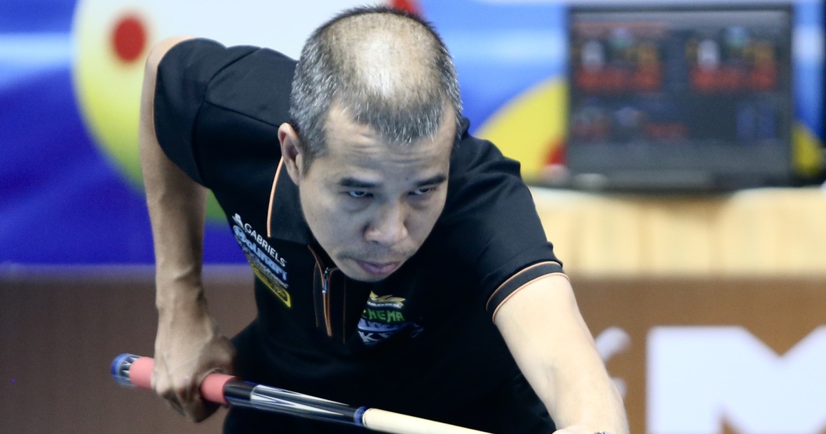 Billiards: Tran Quyet Chien and Ngo Dinh Nai excellently won tickets to the knock-out round