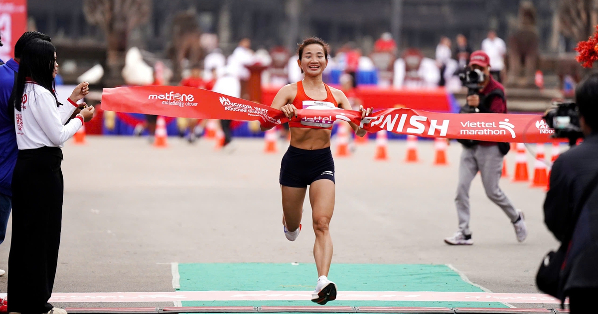 Vietnamese athletics won big at the Viettel Marathon 2024 Angkor Wat leg