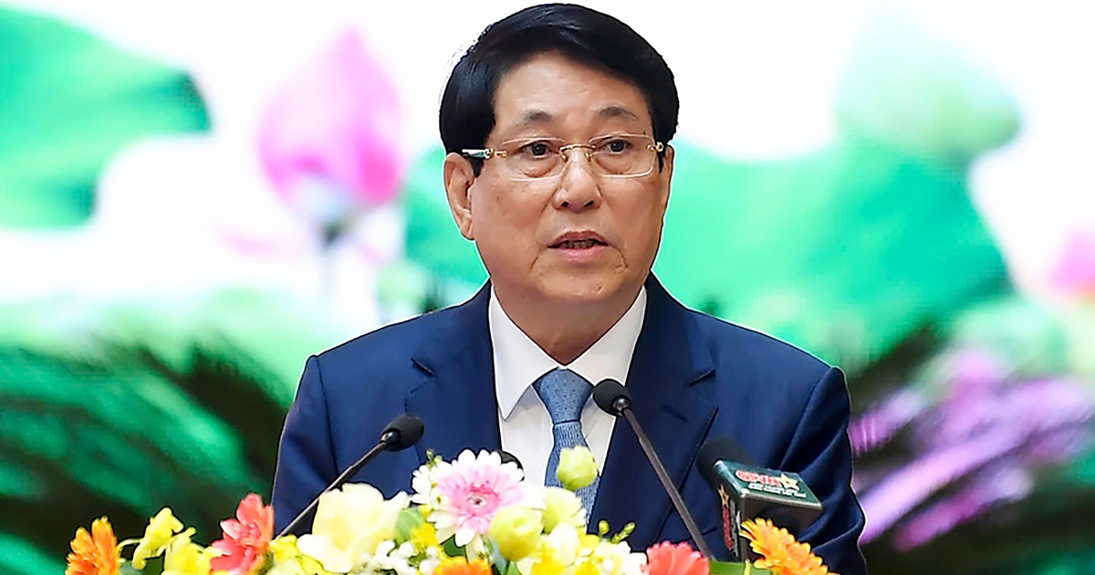 Chủ tịch nước Lương Cường dự Hội nghị Quân chính toàn quân