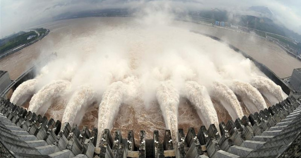 China approved a hydroelectric dam project with a capacity three times greater than the Three Gorges Dam