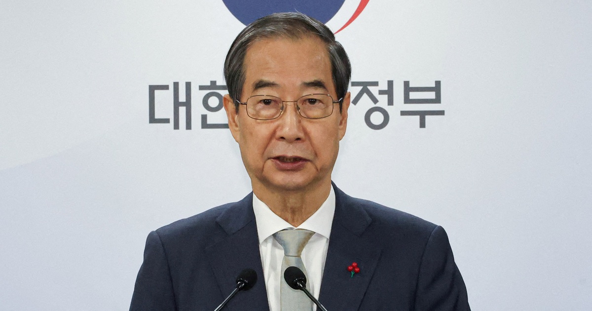 Acting President of South Korea Han Duck-soo was impeached