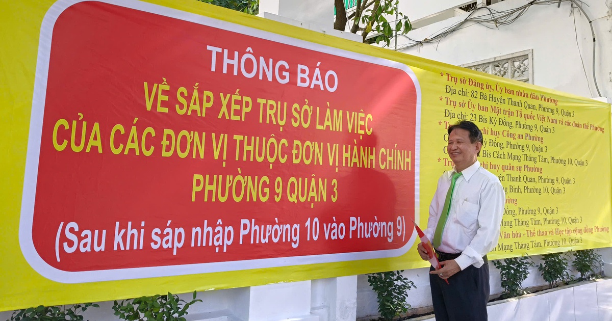 S&aacute;p nhập phường tại Q.3, TP.HCM: Tinh gọn bộ m&aacute;y, phục vụ d&acirc;n tốt hơn