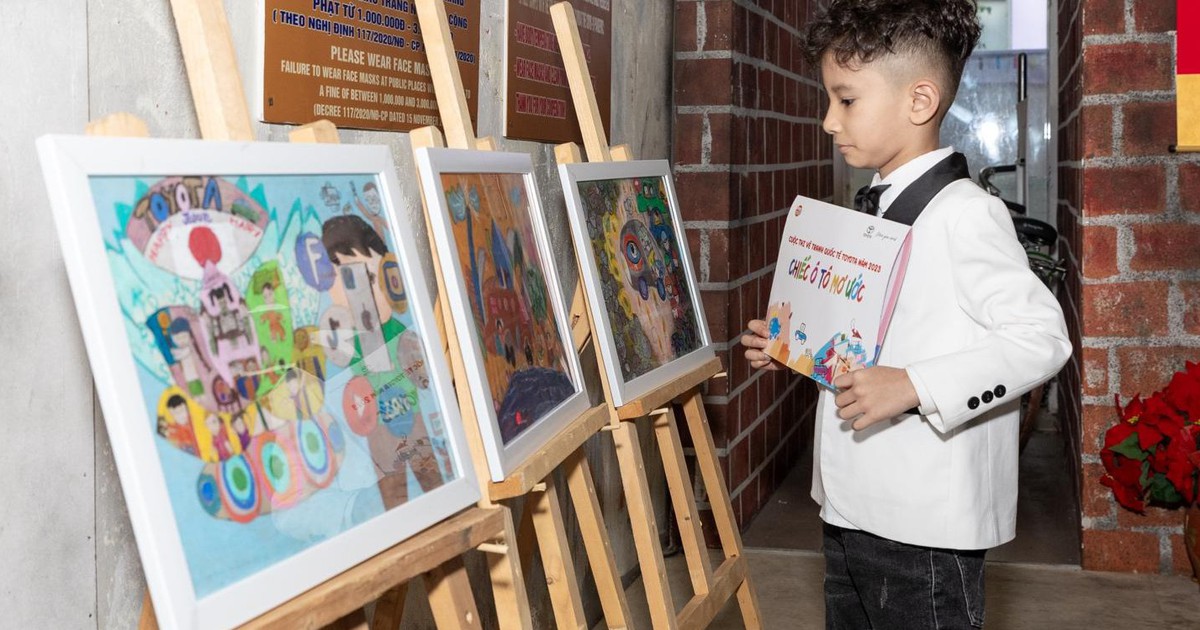 Cuộc thi vẽ tranh Toyota - Điểm hẹn của các họa sĩ nhí