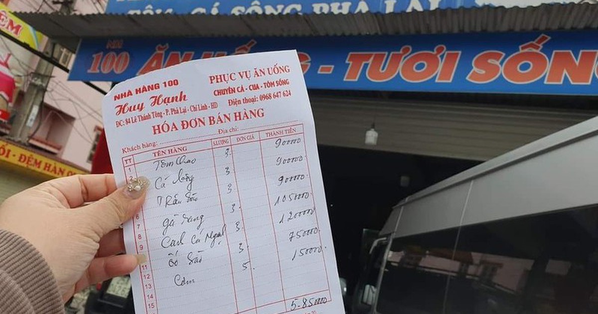 Kết quả xác minh thông tin nhà hàng bị tố ‘chặt chém’ bữa ăn hơn 5,8 triệu