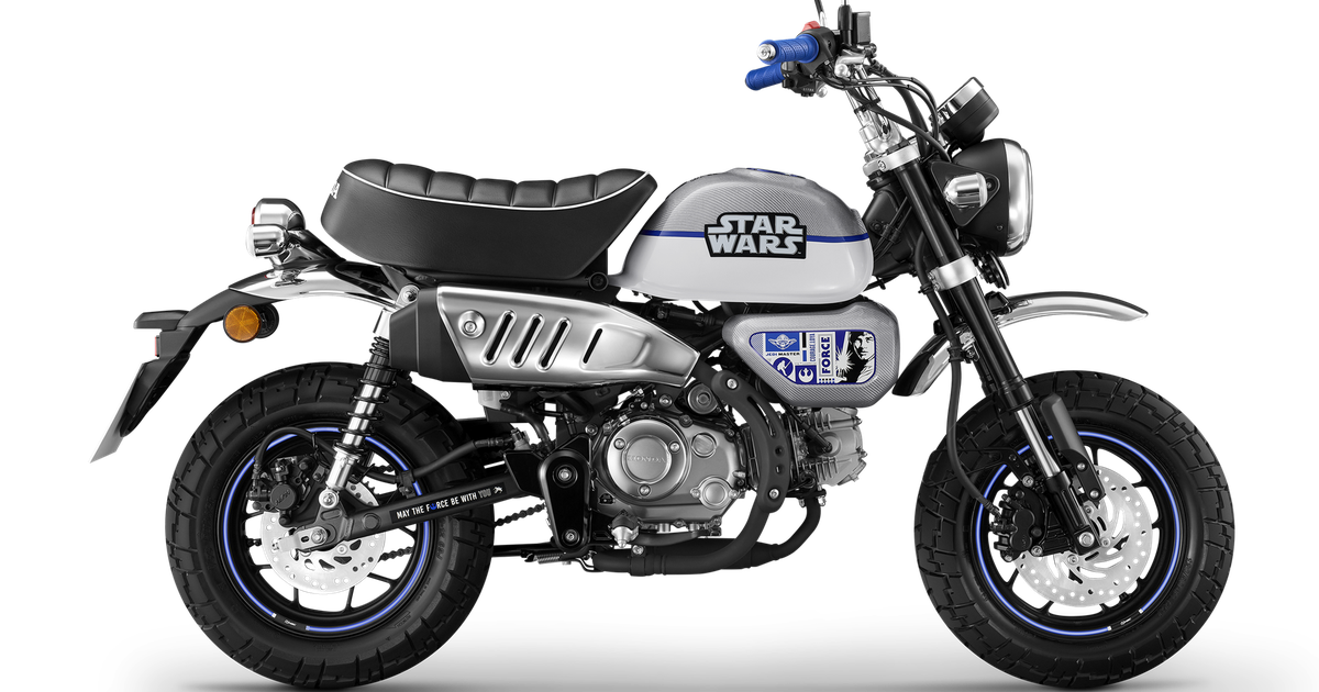 Xe 'khỉ' Honda Monkey có bản giới hạn Star Wars Limited Edition sản xuất chỉ 300 chiếc
