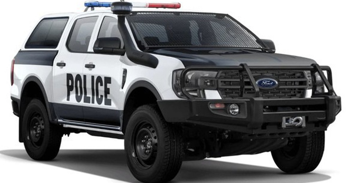 Ford Ranger có thêm phiên bản xe cảnh sát