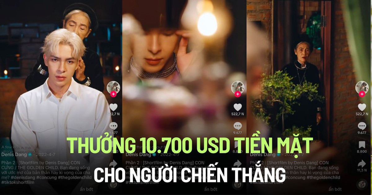 'Choáng' với mức thưởng gần 300 triệu tiền mặt cho người làm phim ngắn hay nhất