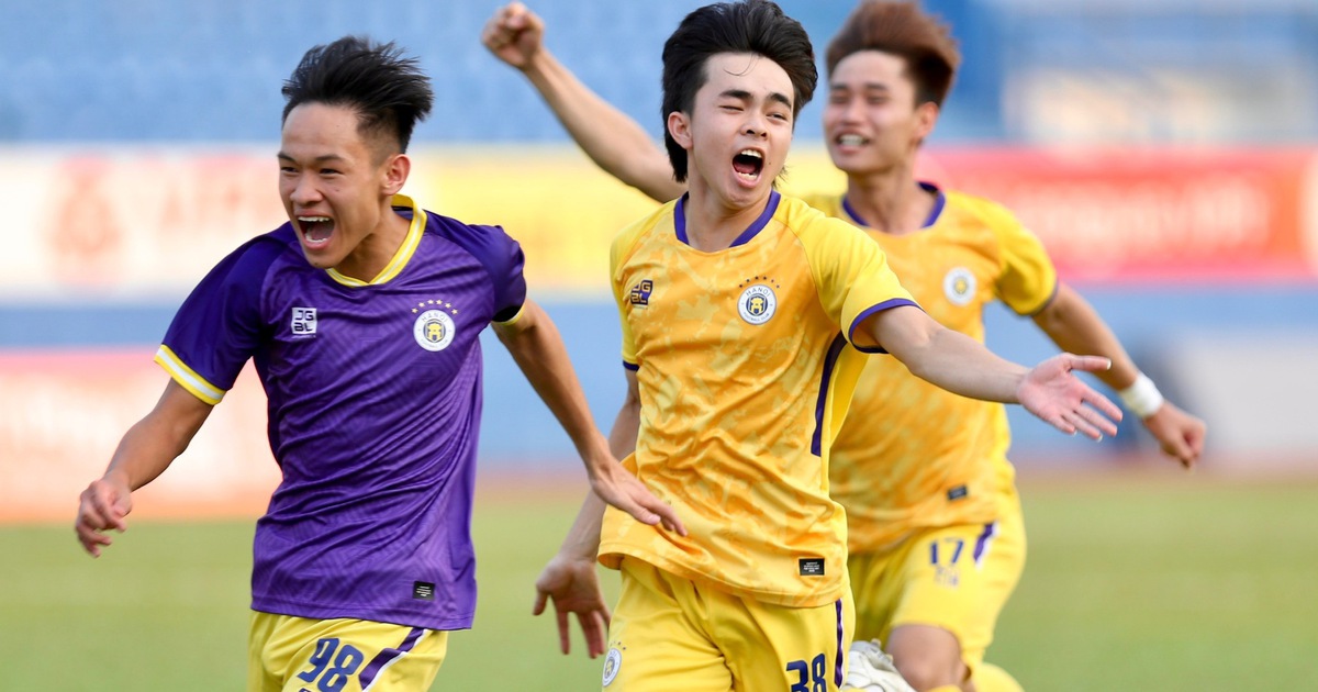 Derby U.19 thủ đô sẽ tái hiện lại trận chung kết kịch tính năm 2022?