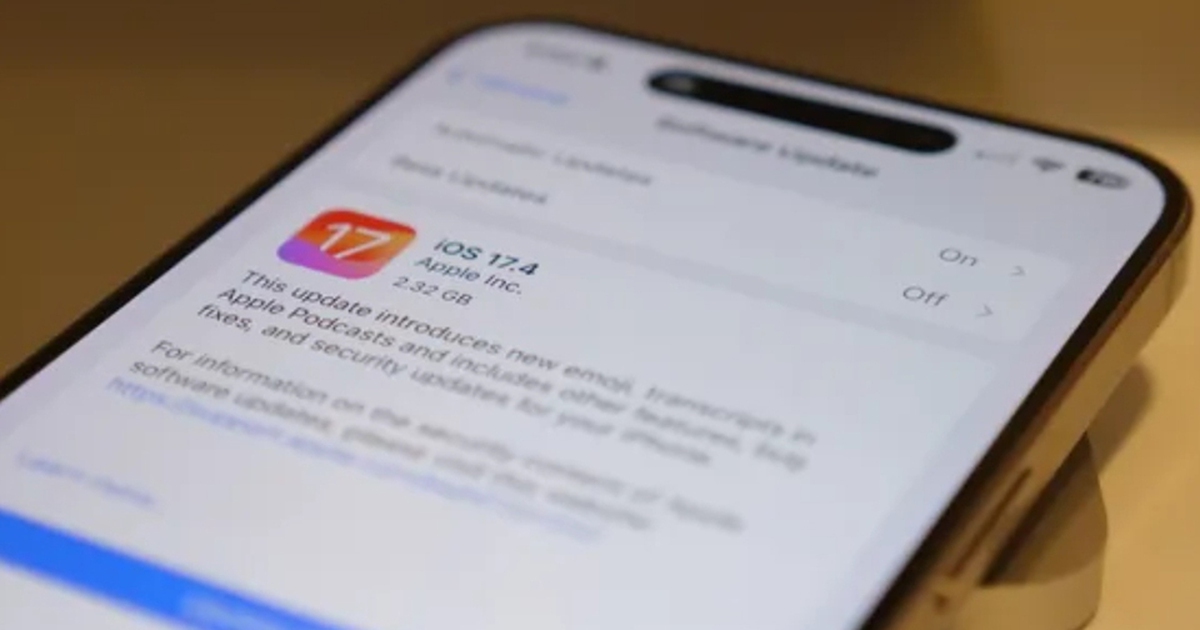 Apple chính thức phát hành iOS 17.4 với nhiều cải tiến
