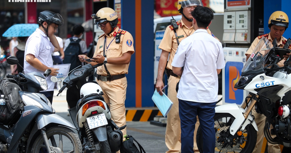 Học sinh chưa đủ tuổi chạy xe máy bị CSGT TP.HCM phạt: 'Nhà xa, ba mẹ bận'