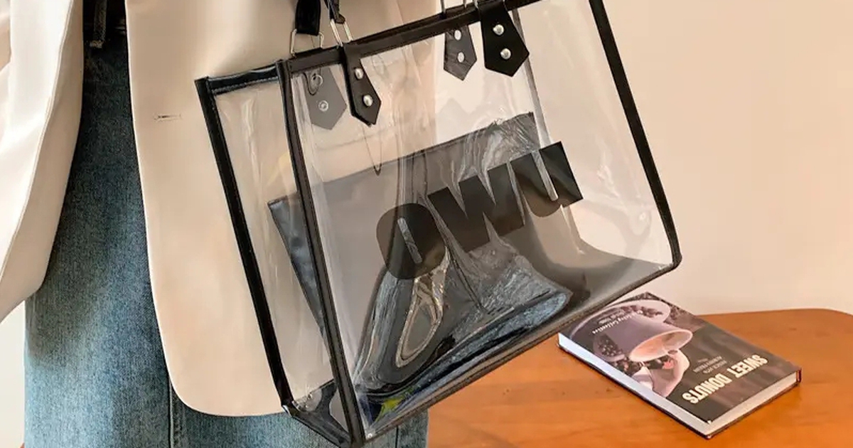 Túi xách sợi nhựa thời trang - sang chảnh đến văn phòng mùa mưa, ẩm