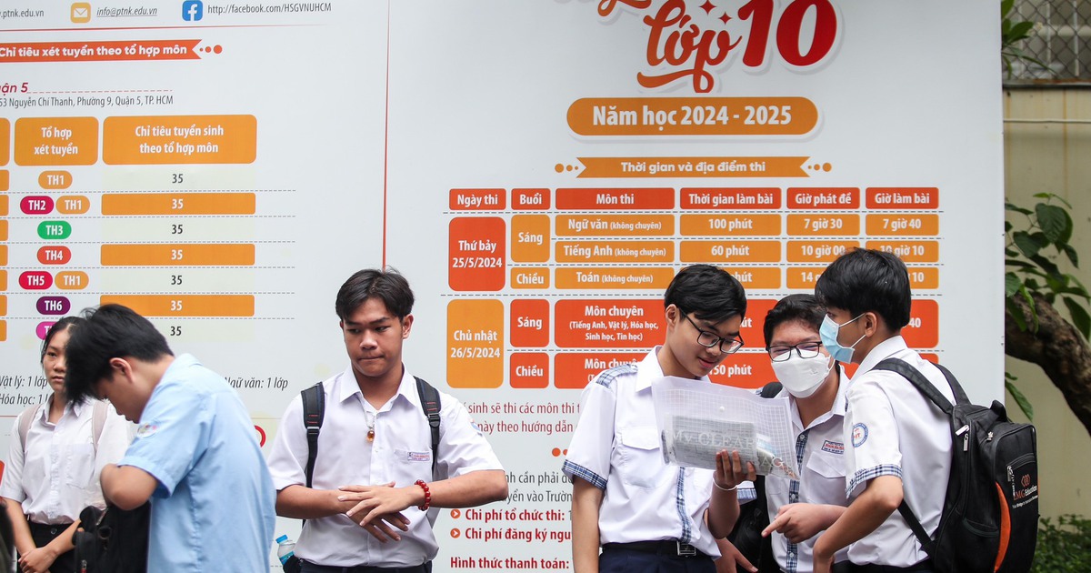 Tuyển sinh lớp 10: Cẩn trọng khi học thêm nhiều giáo viên cho một môn