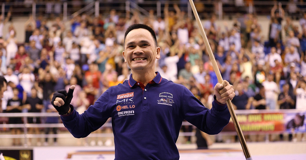 Cơ thủ Trần Đức Minh: Từ làm nghề bán giò chả đến chức vô địch World Cup