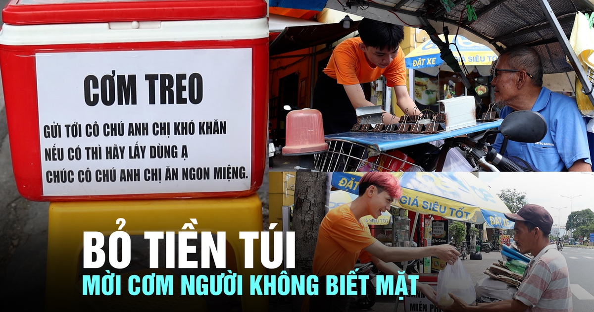 Người Sài Gòn bỏ tiền túi mời cơm 'người lạ', nghe đến lý do ai cũng ấm lòng