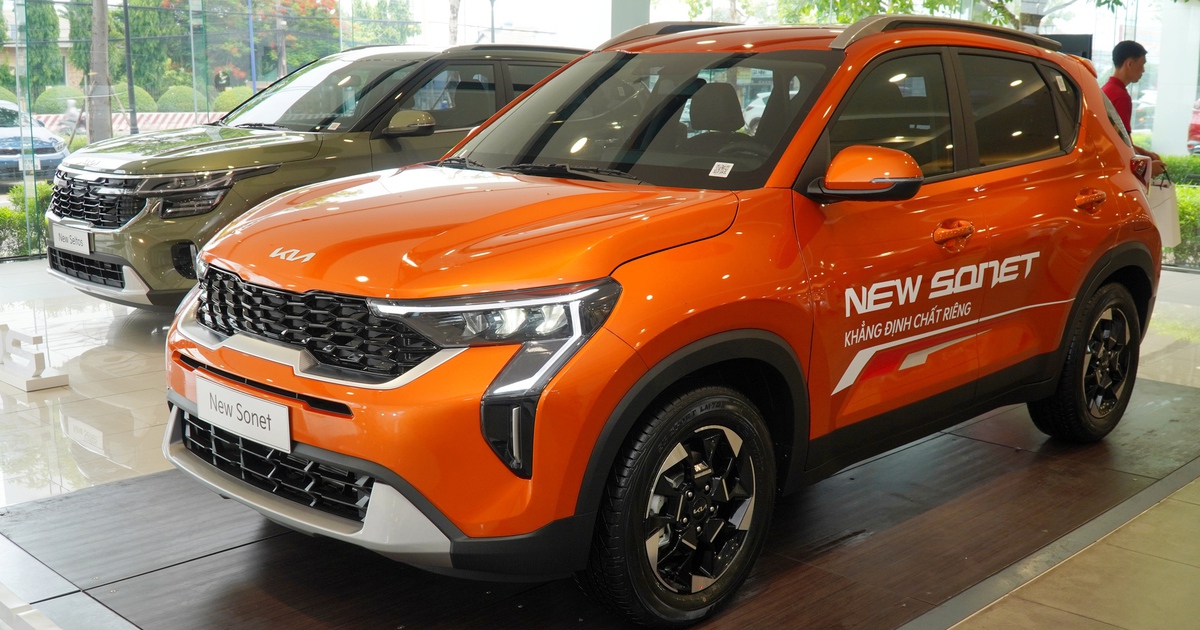 Kia Sonet 2024 chốt giá từ 534 triệu: Bớt phiên bản, thêm trang bị