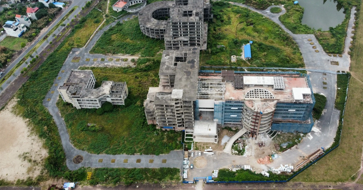 Bệnh viện đa khoa Nam Định 18 năm chưa hoàn thành