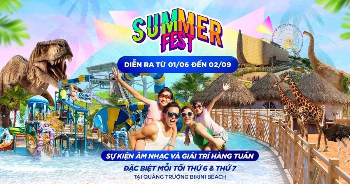 Novaworld Phan Thiet hút khách mùa cao điểm du lịch hè với chuỗi hoạt động Summer Fest