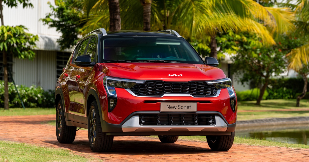 Kia Sonet 2025 tại Việt Nam sửa đổi thiết kế, thêm nhiều trang bị