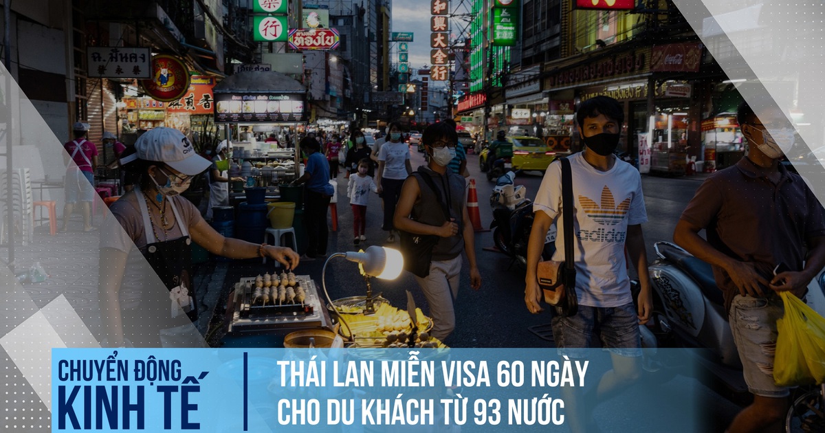 Thái Lan miễn visa 60 ngày cho du khách từ 93 nước