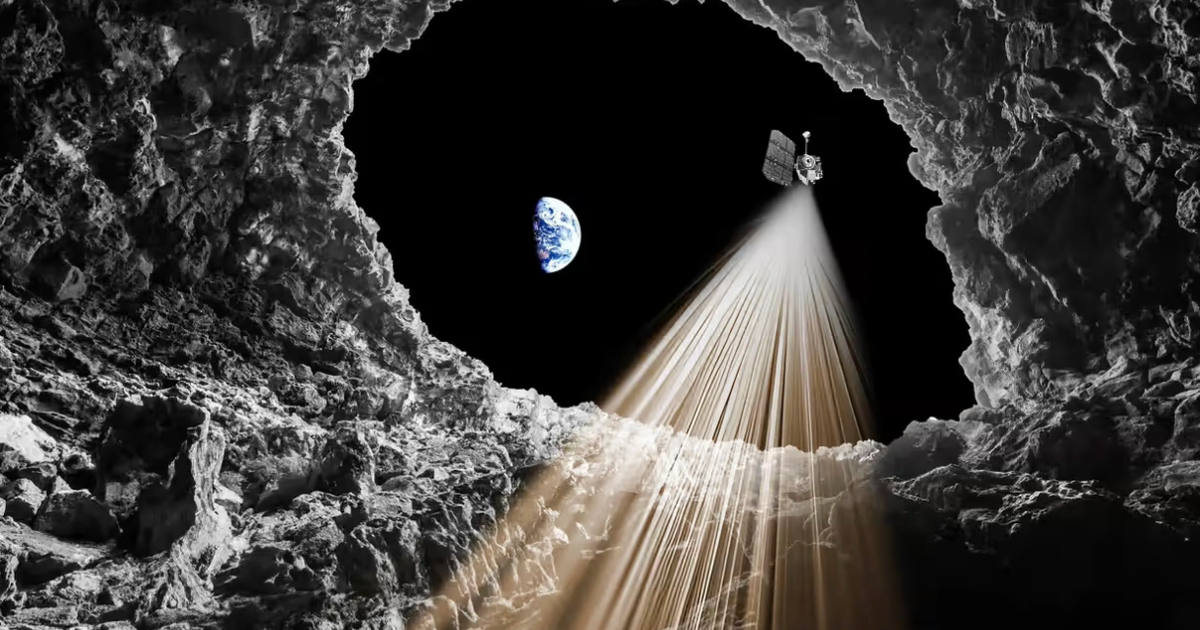 Phát hiện hang động có thể dùng làm nơi trú ẩn của con người trên mặt trăng