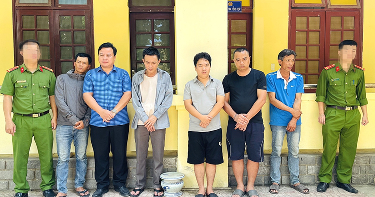 Tạm giữ 7 nghi phạm trong đường dây đánh bạc liên tỉnh hơn 22 tỉ đồng