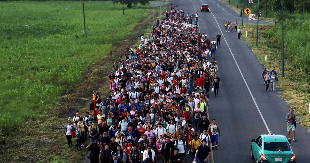 Người di cư đổ xô tới Mỹ trước lo ngại ông Trump trở lại Nhà Trắng