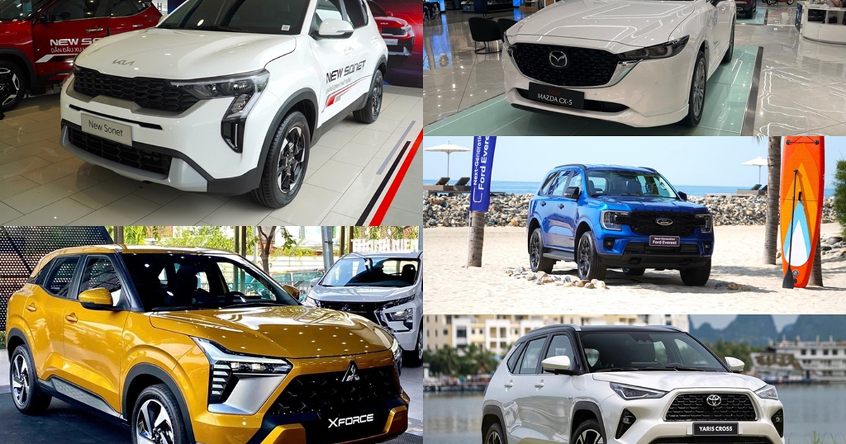5 mẫu SUV/crossover được người Việt săn đón nhất nửa đầu năm 2024