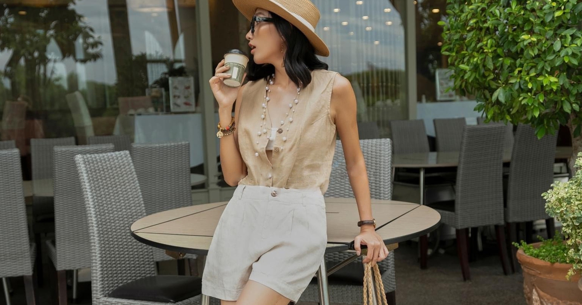 Phóng khoáng, nhẹ nhàng và nữ tính với chất liệu linen