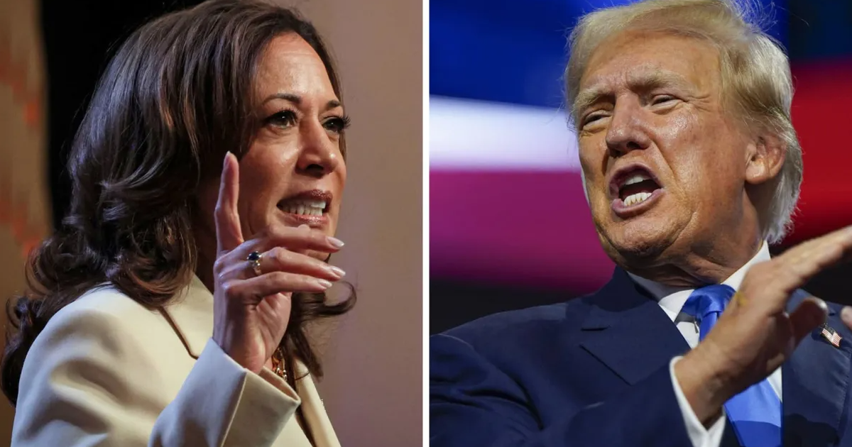 Cặp đấu Harris-Trump bất đồng vụ tranh luận trên truyền hình