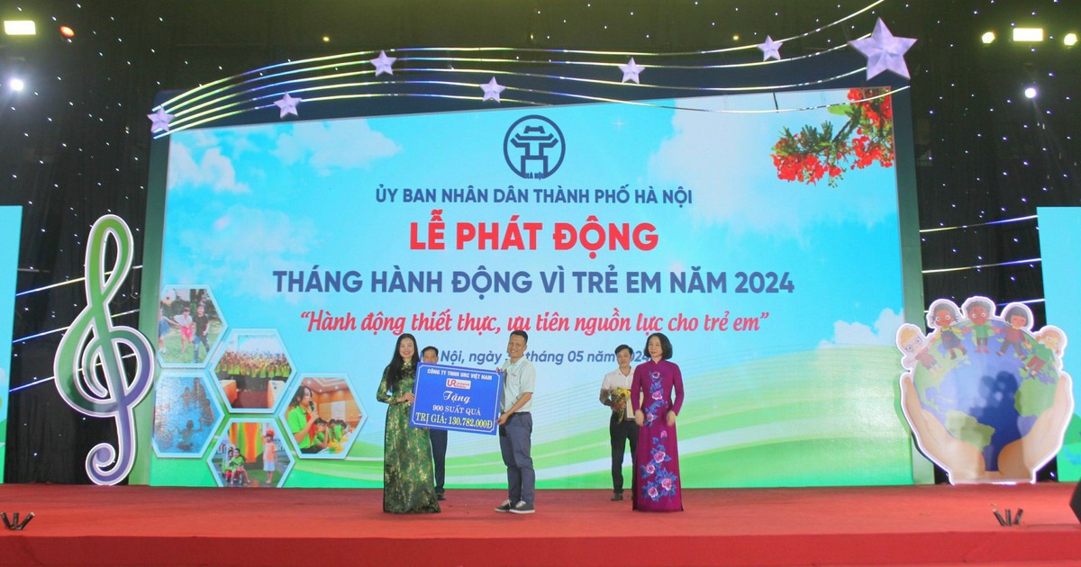 URC Việt Nam quan tâm đến sự phát triển bền vững của trẻ em