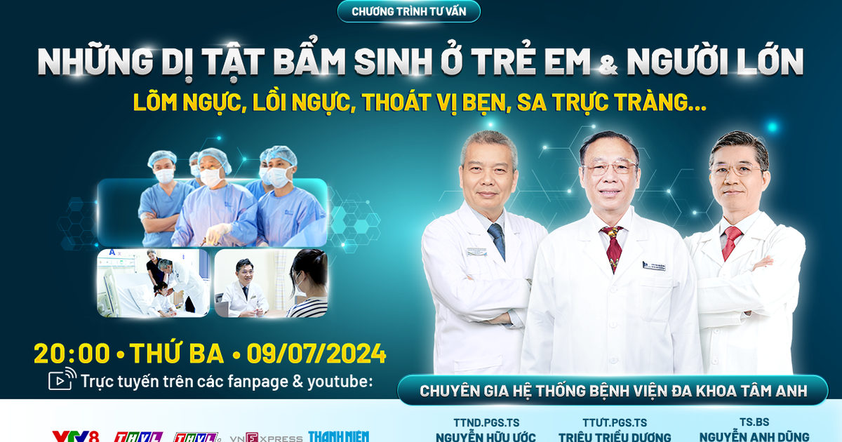 Tư vấn sức khỏe: Những dị tật bẩm sinh ở trẻ em và người lớn