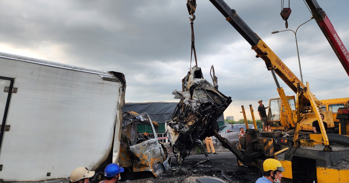 Vụ tai nạn liên hoàn cầu Phú Mỹ: Xe tải chở hàng vượt quá tải trọng