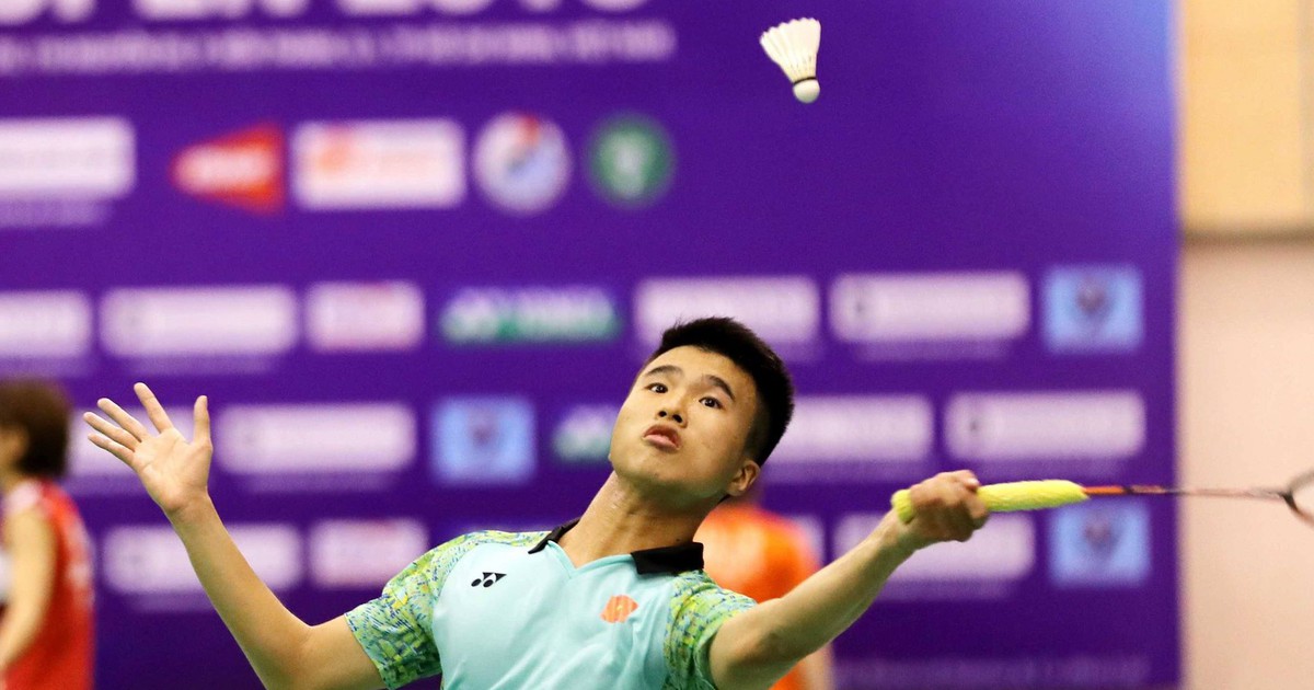 Lê Đức Phát thất thủ trước Nguyễn Hải Đăng ở giải cầu lông cá nhân quốc gia