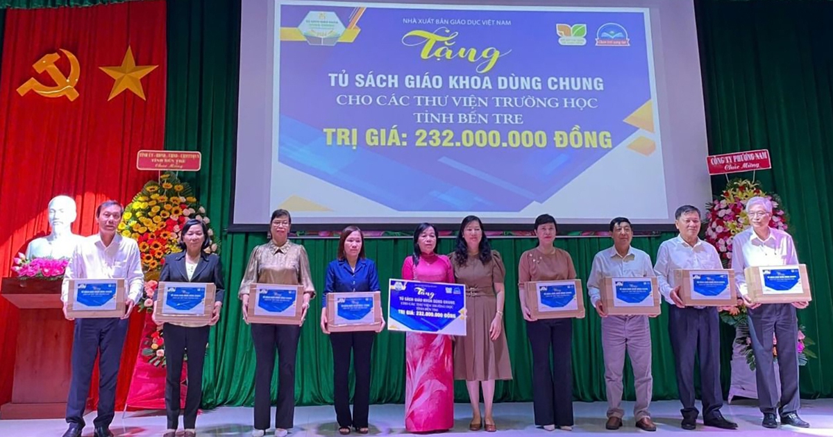 Nhà xuất bản Giáo dục VN cung ứng kịp thời sách giáo khoa cho năm học mới