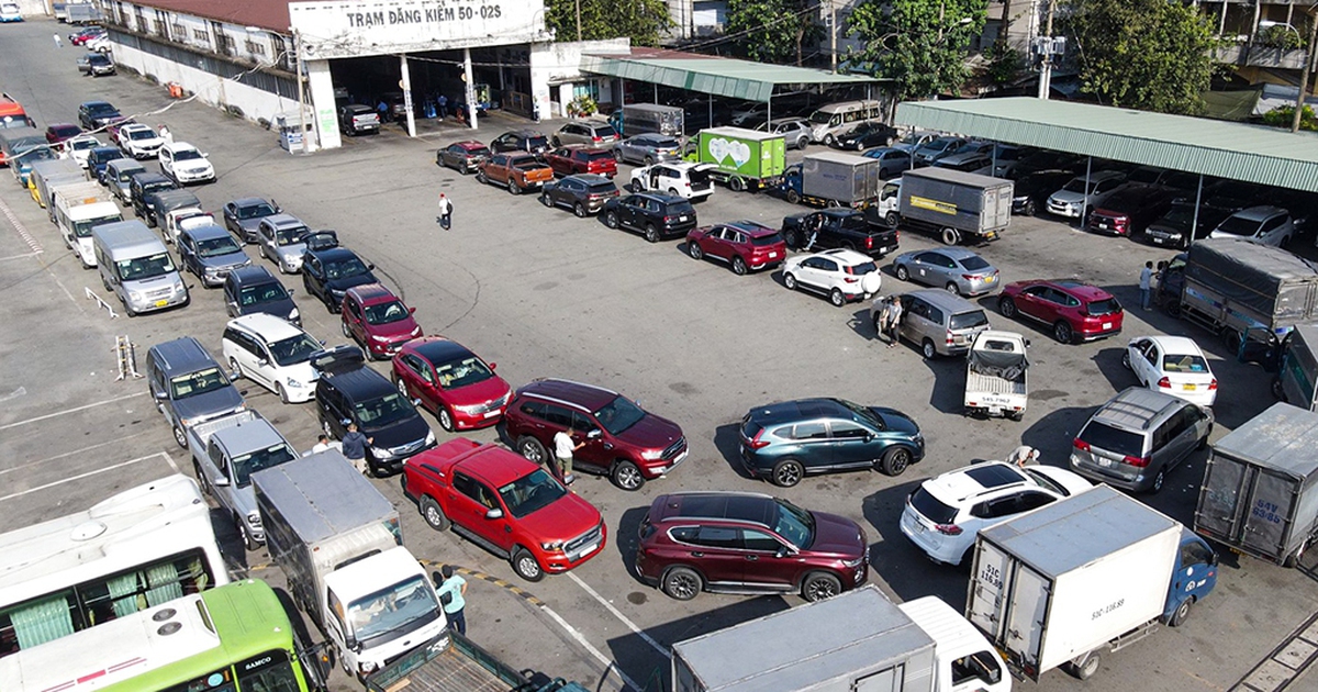 Đăng kiểm liệu có ùn tắc?