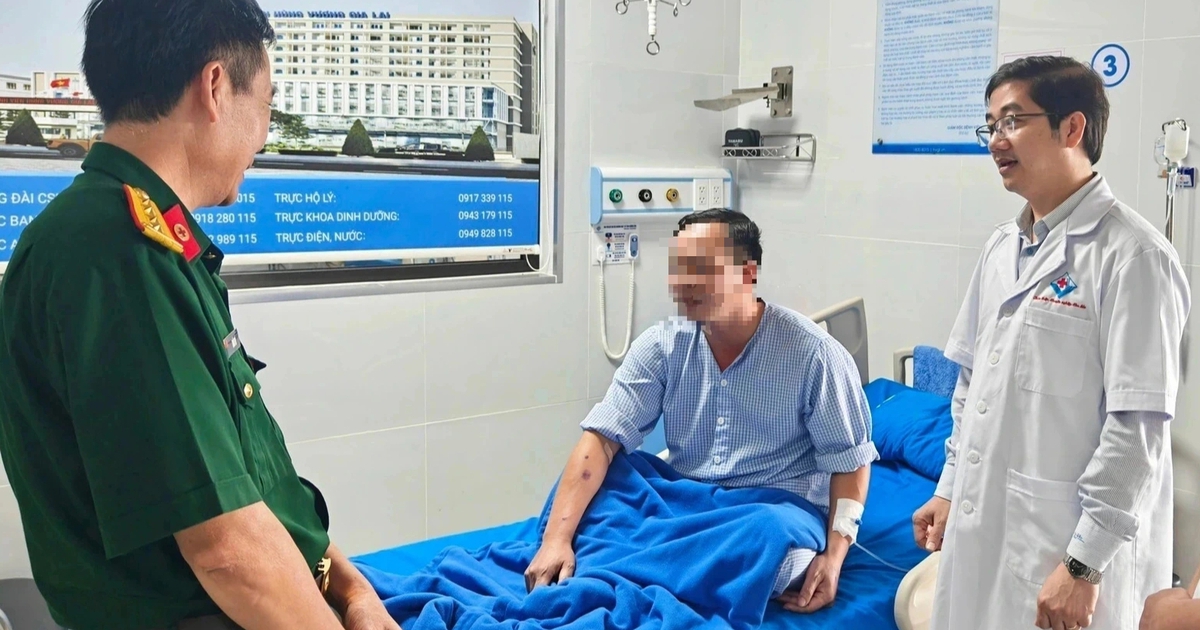 Cấp cứu người đàn ông bị ong đốt nguy hiểm tính mạng