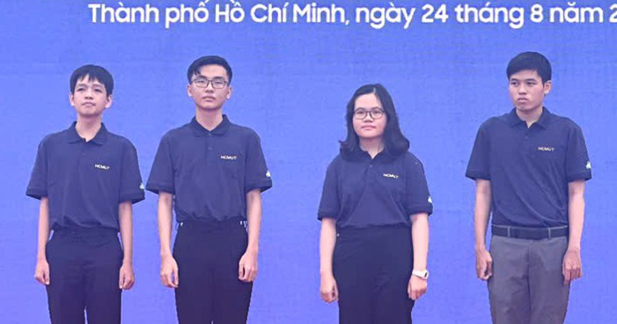 Bốn thủ khoa đầu vào với điểm số ấn tượng Trường ĐH Bách khoa TP.HCM là ai?