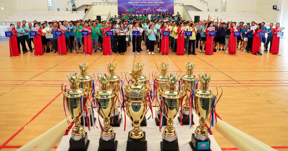 Sôi nổi Hội thao công nhân viên chức lao động Tổng công ty Phát điện 2