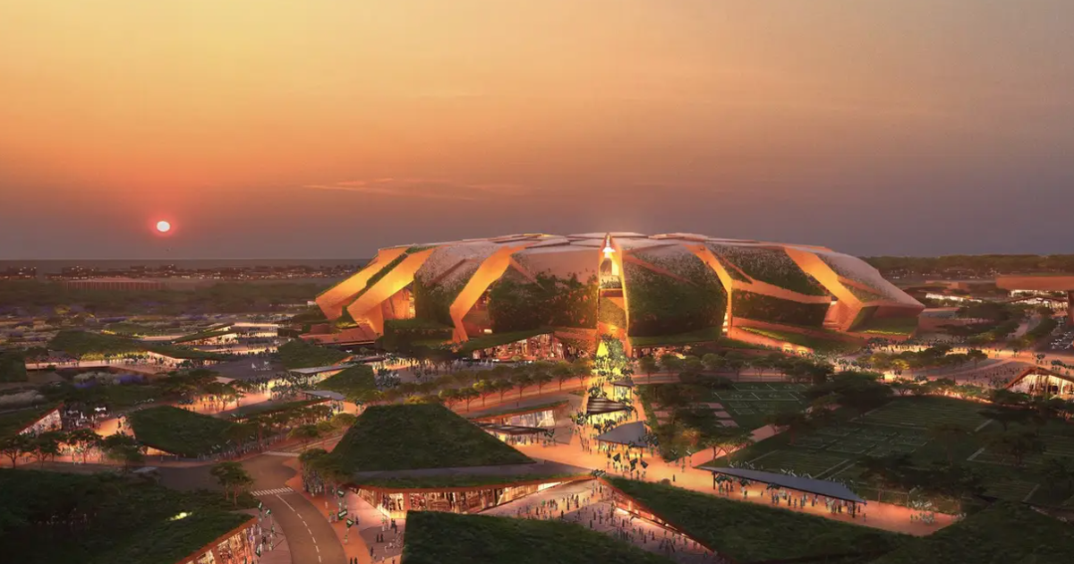 Choáng với hình ảnh sân cực đẹp của Ả Rập Xê Út chuẩn bị đăng cai World Cup