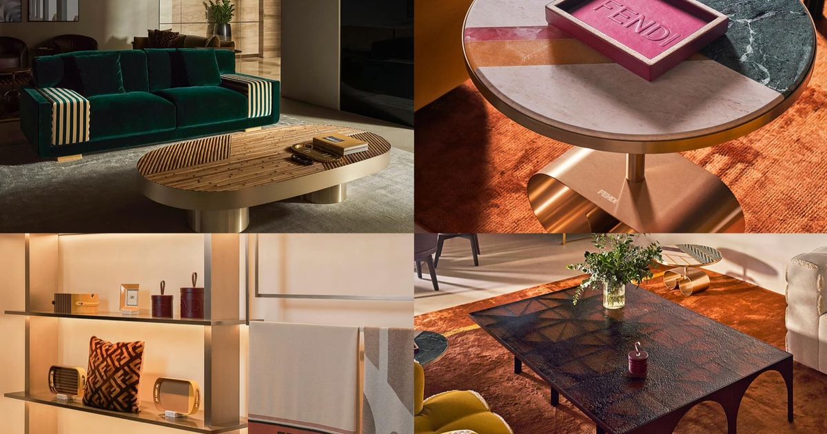FENDI Casa: Mang di sản châu Âu vào không gian Á Đông