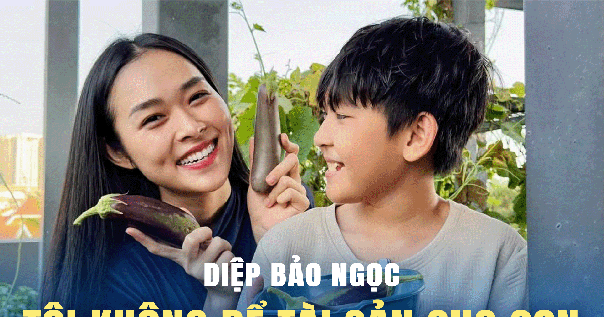 Diệp Bảo Ngọc: Tôi không để lại tài sản cho con