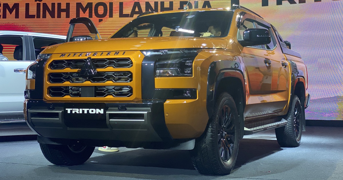 Mitsubishi Triton 2024 có 3 phiên bản, giá từ 655 triệu đồng tại Việt Nam