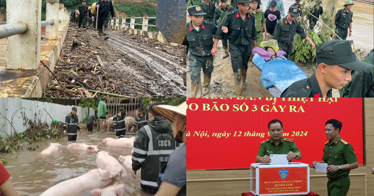 Cảnh sát cơ động băng rừng cứu người bị nạn